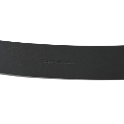 Chanel Glazed Calfskin CC Belt 80 32 Black 3 of 7