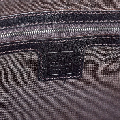Fendi Zucca Holdall Tote Tobacco Black 6 of 6