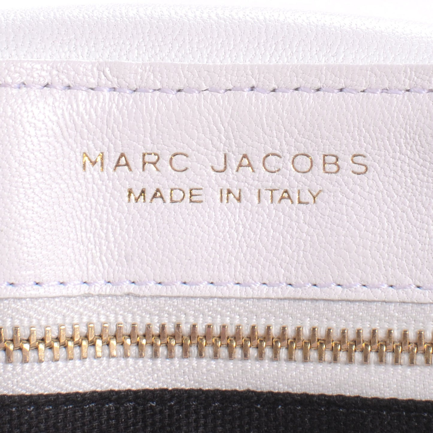 Leather Quilted The Large Single White