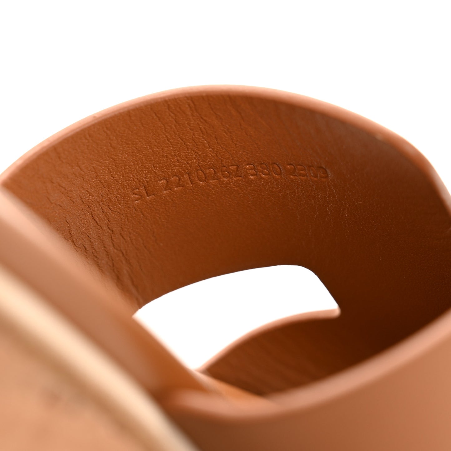 Calfskin Cork Eze 30 Sandals 38 Naturel