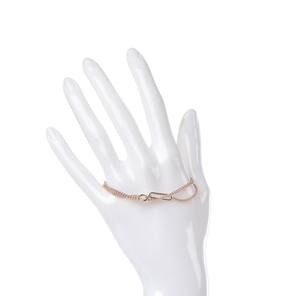 Hermes 18K Rose Gold Echappee Bracelet SH 2 of 4