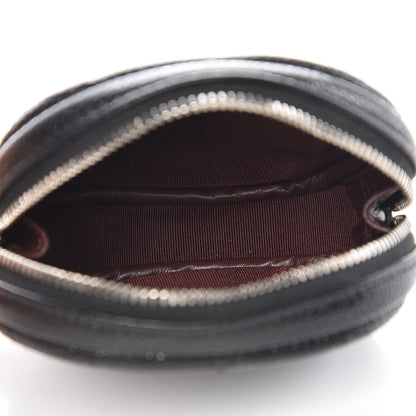 Chanel Caviar Quilted Zip Around Classic Coin Purse Black 5 of 8