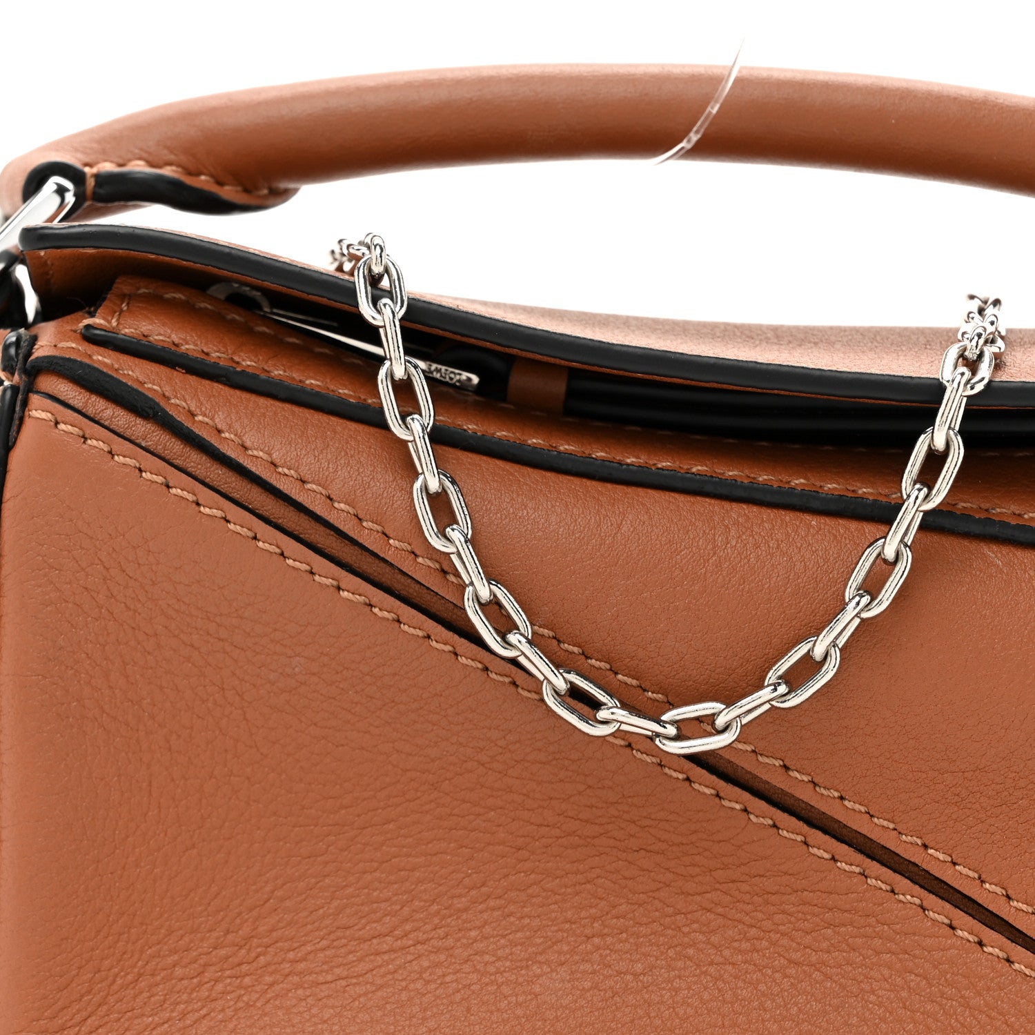 Loewe Calfskin Nano Puzzle Bag Tan 8 of 10