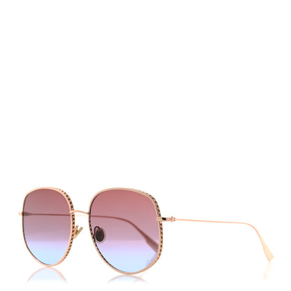 Christian Dior Metal Dior By Dior Sunglasses Rose Gold 1 of 10