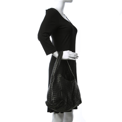 Bottega Veneta Nappa Intrecciato Ball Hobo Black 2 of 13