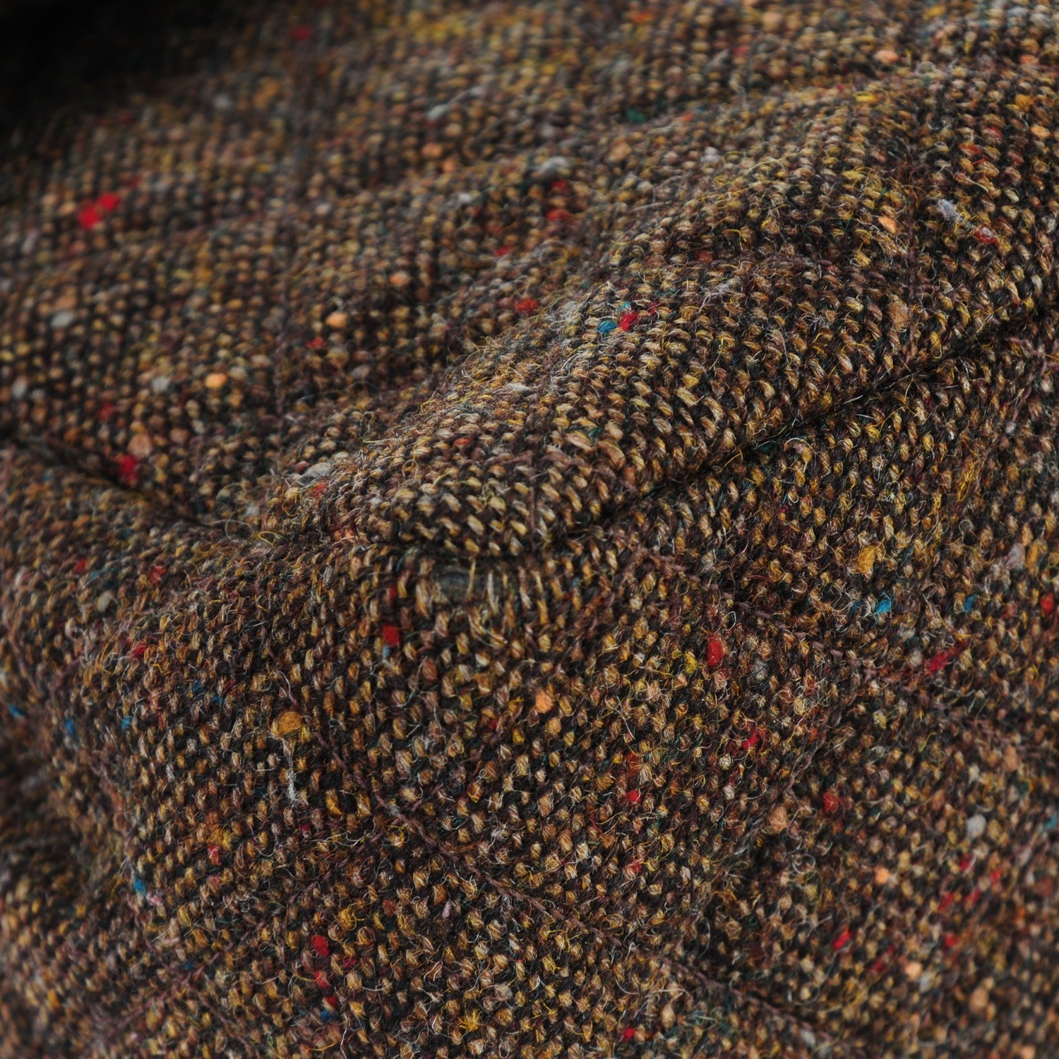 Chanel Tweed Quilted Jumbo Single Flap Brown 14 of 14