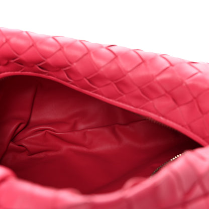 Bottega Veneta Nappa Intrecciato Teen Jodie Hobo Cranberry 5 of 9