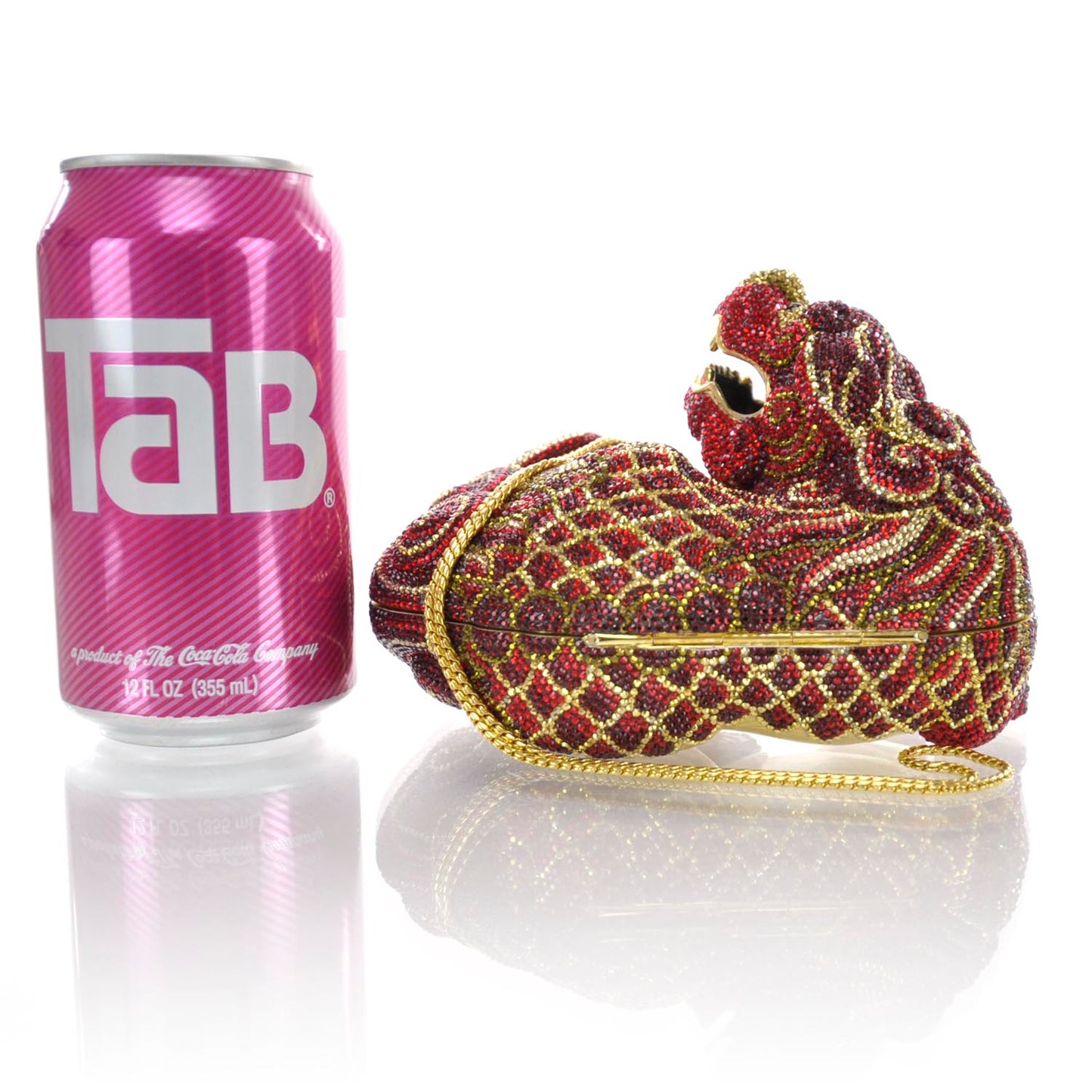 Swarovski Crystal Ming Dragon Minaudiere Clutch