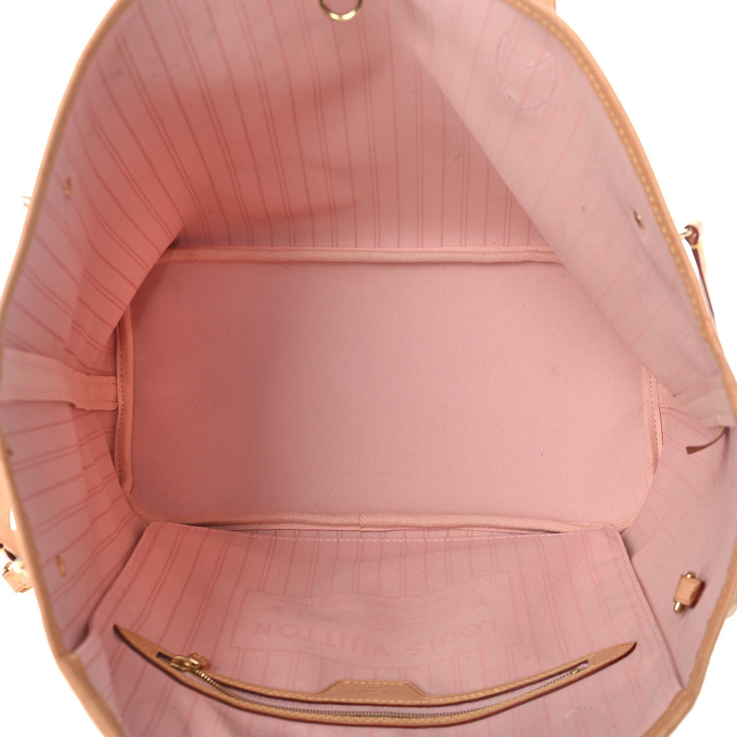 Louis Vuitton Damier Azur Neo Neverfull MM Rose Ballerine 5 of 9