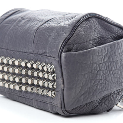 Alexander Wang Pebbled Lambskin Rockie Tundra Antique Silver Hardware 7 of 10