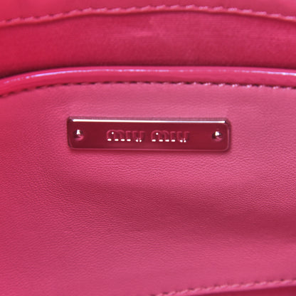 Miu Miu Patent Shoulder Bag Pink 9 of 20