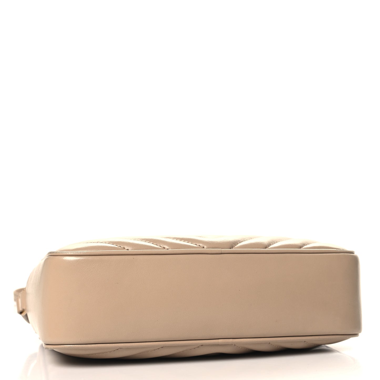 Calfskin Matelasse Monogram Lou Camera Bag Nude Powder