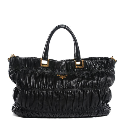 Prada Nappa Gaufre Tote Nero Black 1 of 10