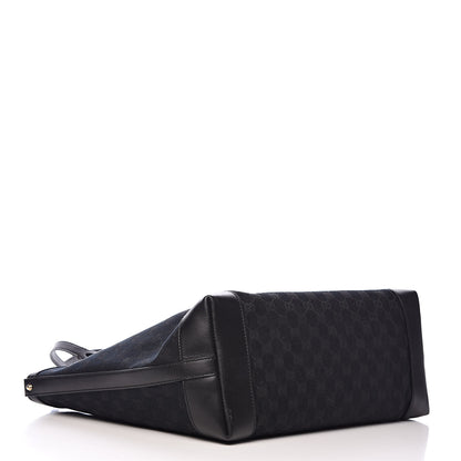 Gucci Monogram Medium Craft Tote Black 5 of 14