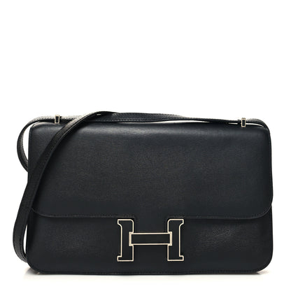 Hermes Swift Enamel Constance Elan 25 Black 1 of 11