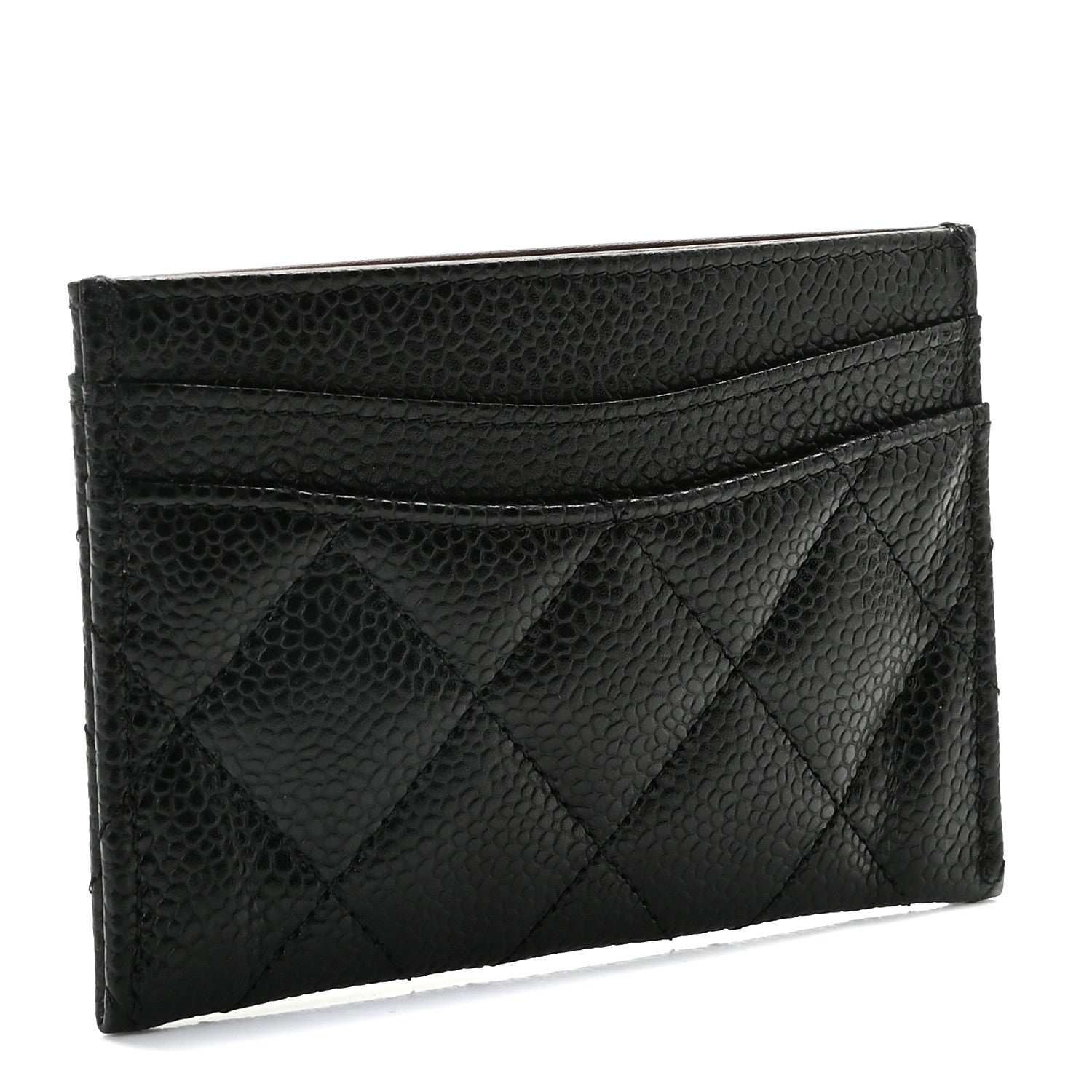 Chanel Caviar Quilted Card Holder Black 3 of 8