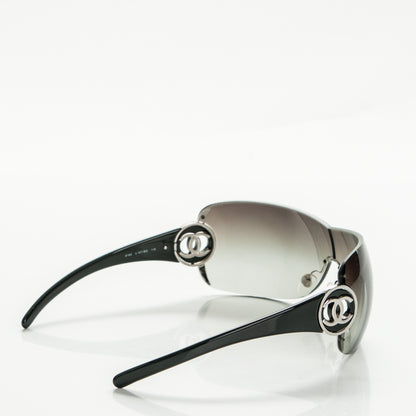 Chanel CC Sunglasses 4145 Black 3 of 5