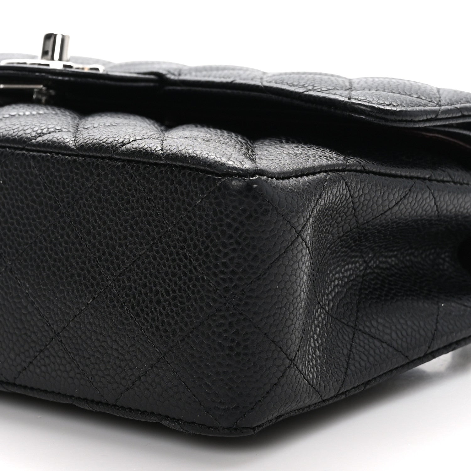 Chanel Caviar Quilted Small Double Flap Black 10 of 10