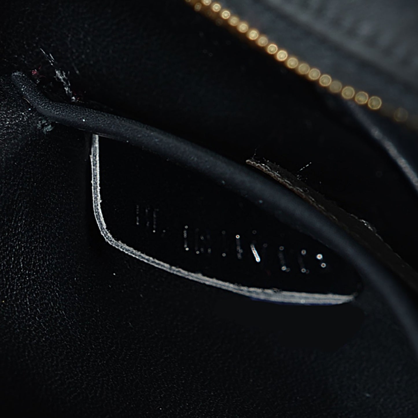 Calfskin Small Logo Go Crossbody Bag Black