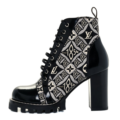 Louis Vuitton Since 1854 Star Trail Ankle Boots 38 Blue 1 of 11