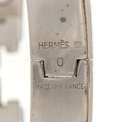 Hermes Enamel Narrow Clic Clac H Bracelet PM White 4 of 7