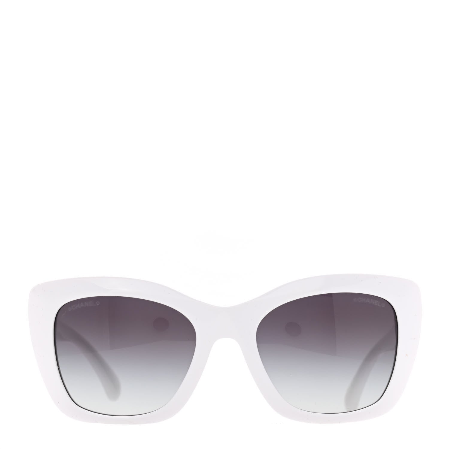 Chanel Acetate Square Sunglasses 71391 White 2 of 7