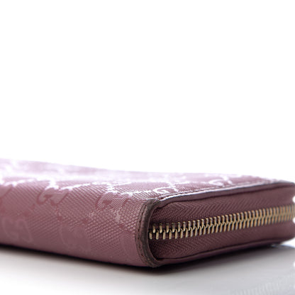 Gucci Imprime Monogram GG Pierce Zip Around Wallet Vintage Rose 8 of 11