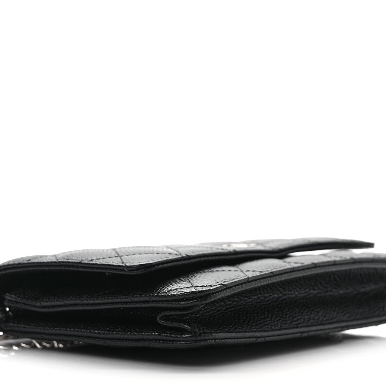 Chanel Caviar Quilted Wallet On Chain WOC Black 7 of 9