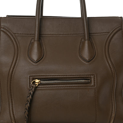 Celine Grained Calfskin Medium Phantom Luggage Taupe 8 of 30