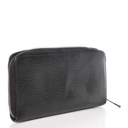 Louis Vuitton Epi Zippy Organizer Wallet Black 3 of 12