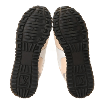 Louis Vuitton Calfskin Damier Azur Run Away Sneakers 39 White 6 of 10