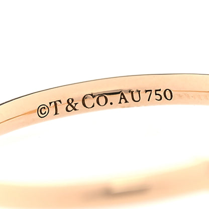 Tiffany 18K Yellow Gold T Wire Ring 48 4.5 4 of 5
