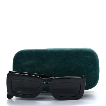 Gucci Acetate Rectangular Sunglasses GG0811S Black 8 of 8