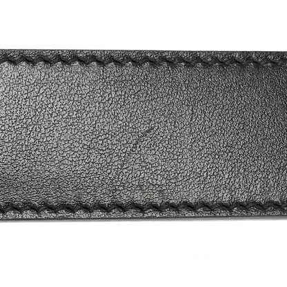 Gucci Plutone Calfskin Double G 30mm Belt 100 40 Black 7 of 11