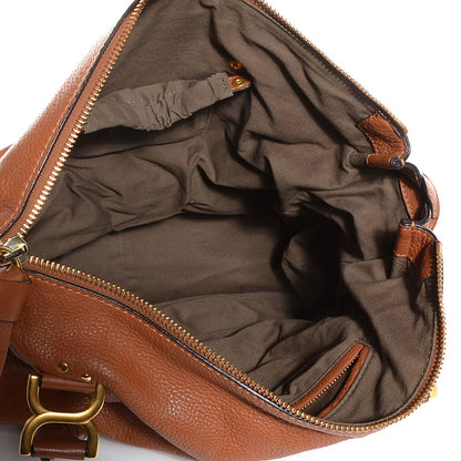 Chloe Calfskin Large Marcie Satchel Tan 5 of 9