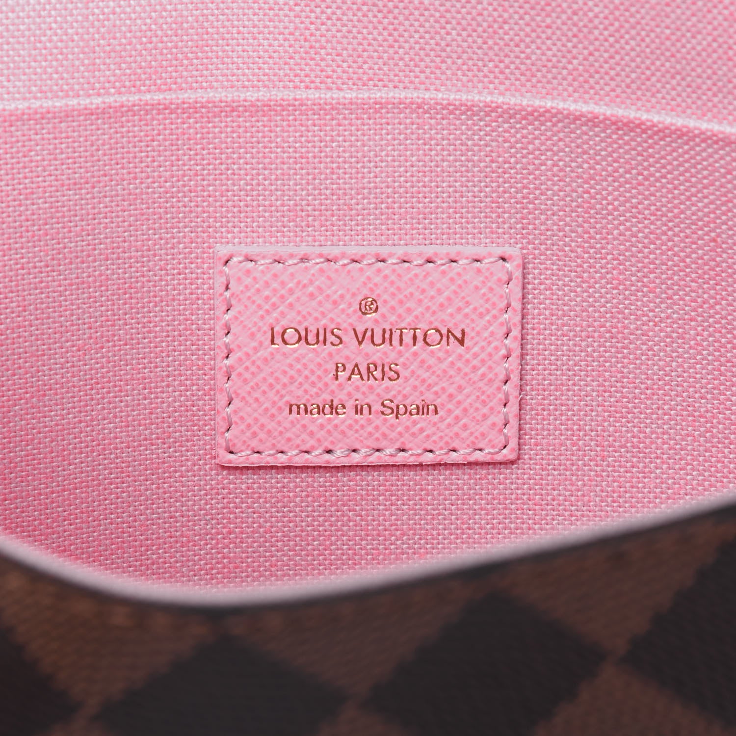 Louis Vuitton Damier Ebene Studded Pochette Felicie Chain Wallet 7 of 11