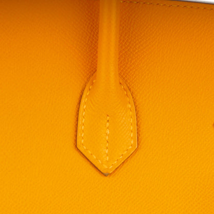Hermes Epsom Birkin 35 Jaune D'Or 25 of 25