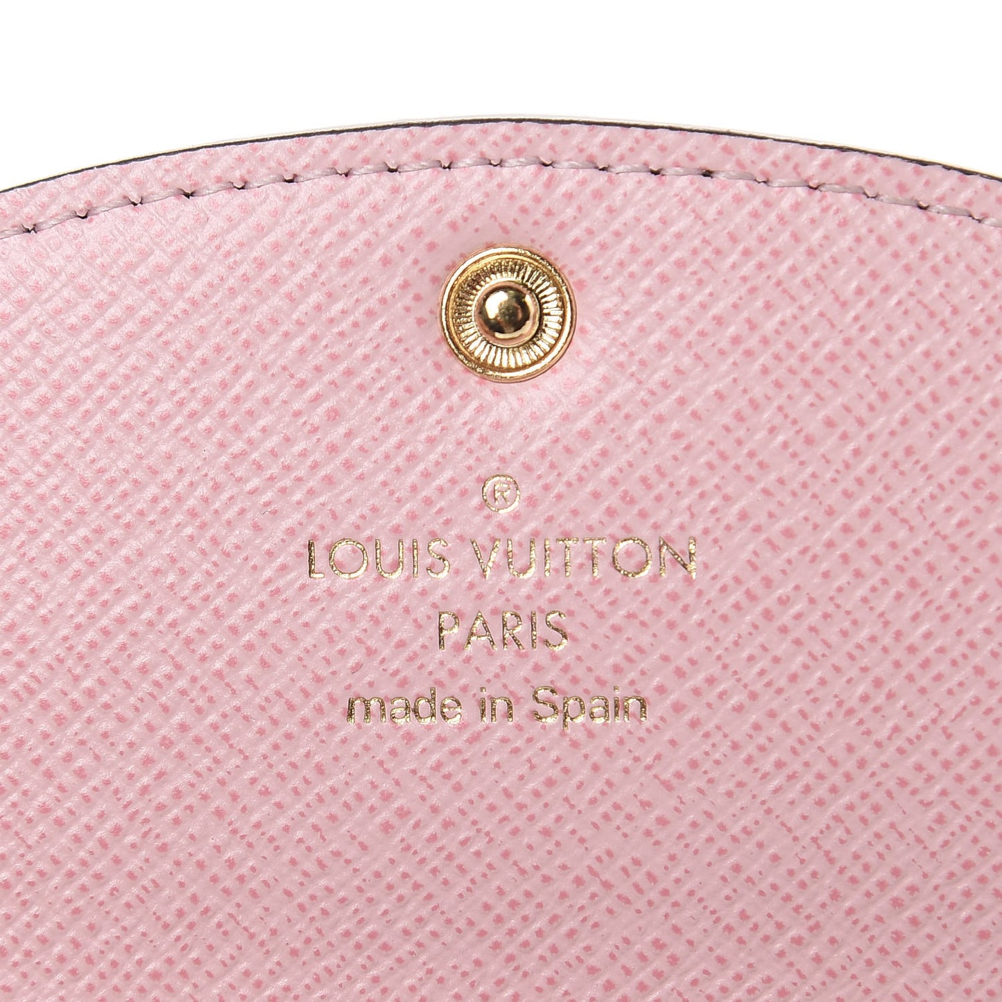 Monogram Rosalie Coin Purse Rose Ballerine