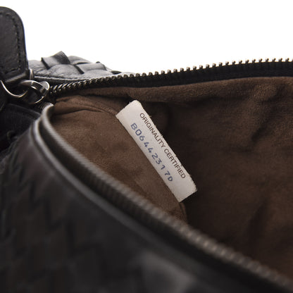 Bottega Veneta Nappa Intrecciato Small Shoulder Bag Black 17 of 20