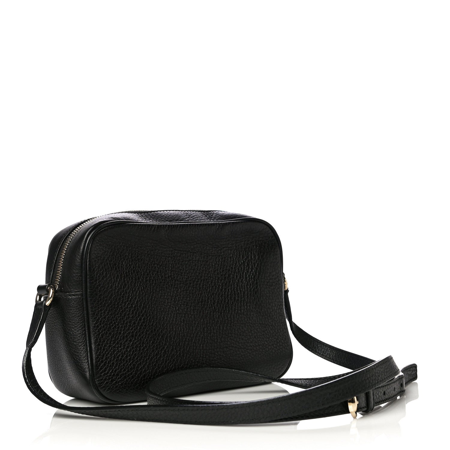 Gucci Pebbled Calfskin Small Soho Disco Bag Black 3 of 14
