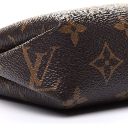 Louis Vuitton Monogram Pallas Clutch Black 8 of 10