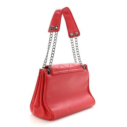Chanel Caviar Small Accordion Flap Red 3 of 10