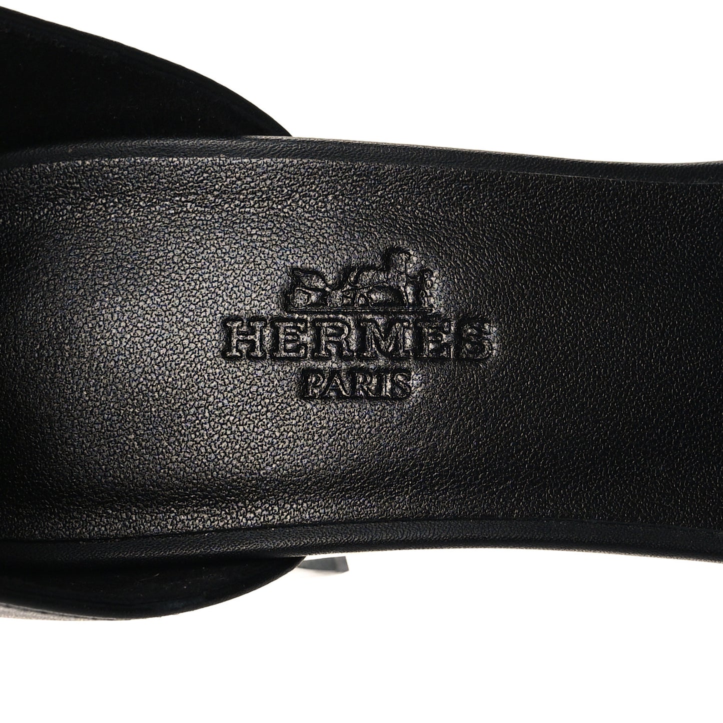 Calfskin Encens 50 Sandals 37 Black
