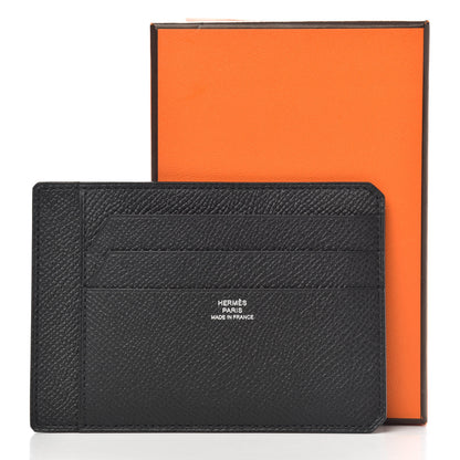 Hermes Epsom City 8CC Card Holder Black 6 of 6