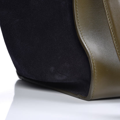 Celine Velluto Calfskin Suede Medium Tri-Color Trapeze 7 of 10