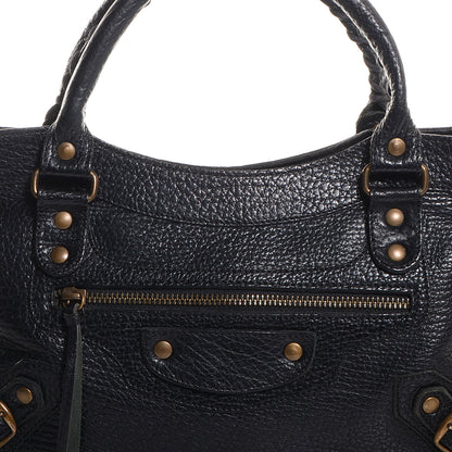 Balenciaga Pebbled Caribou Classic Hardware First Black 10 of 16