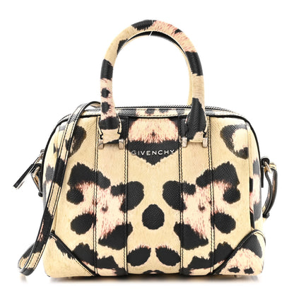 Givenchy Grained Calfskin Jaguar Print Micro Lucrezia Multicolor 1 of 10
