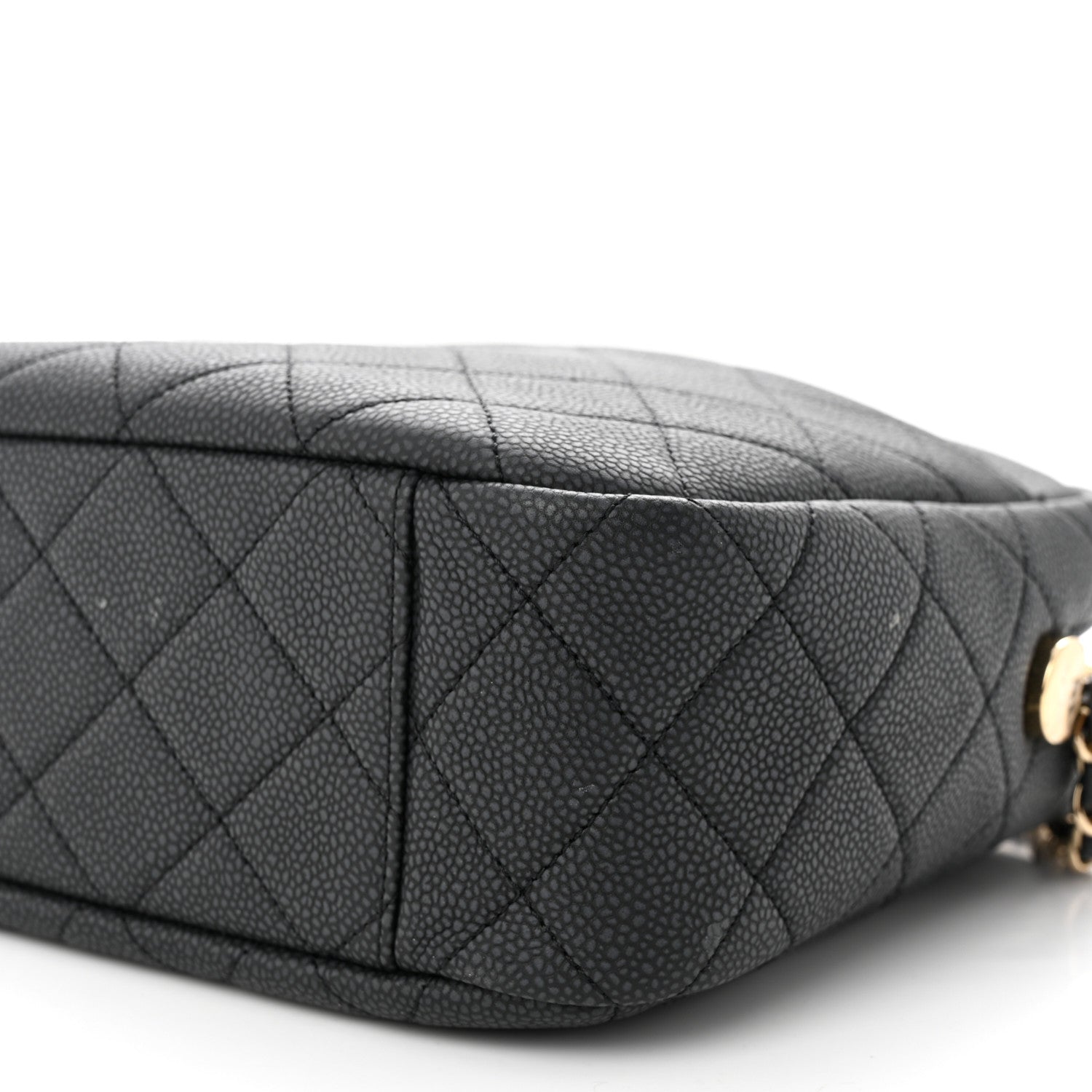 Chanel Caviar Quilted Large Coco Tassel Camera Case Black 10 of 13
