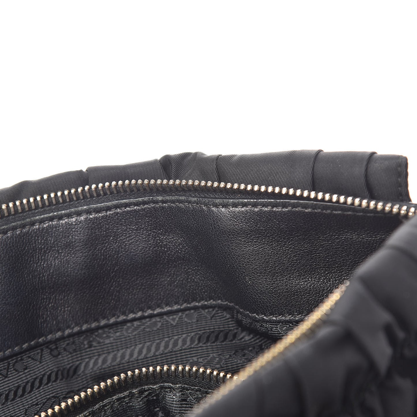 Tessuto Nylon Gaufre Tote Black