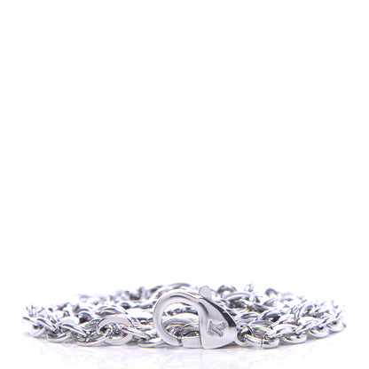 Louis Vuitton Felicie Chain Long Shoulder Strap Silver 1 of 3